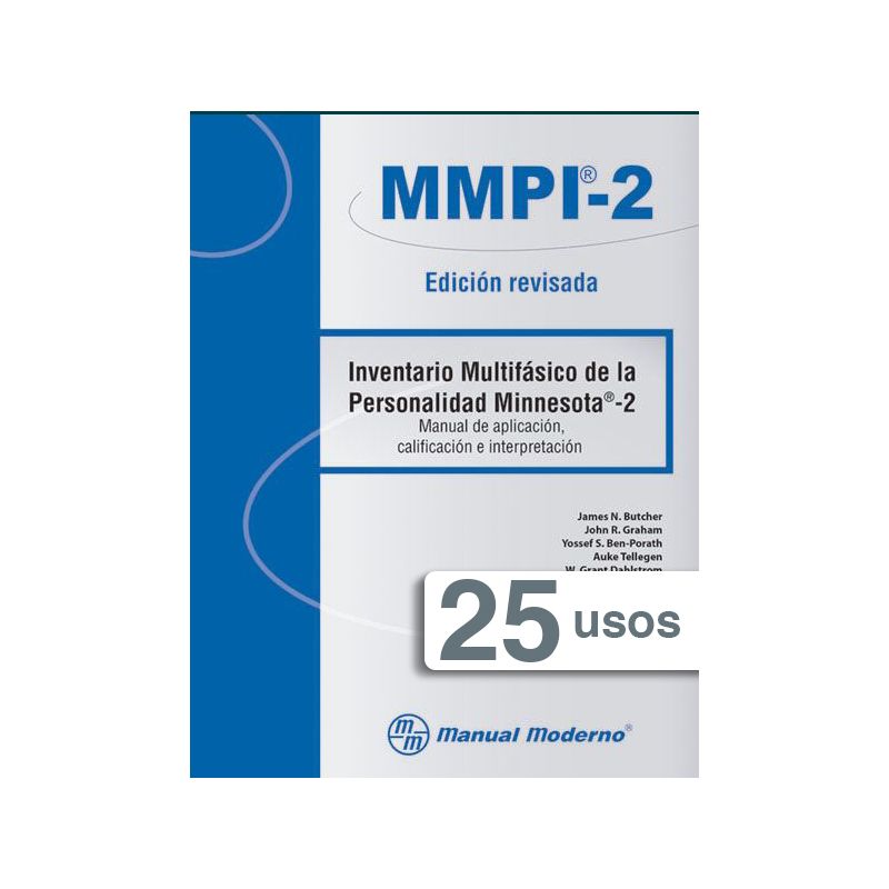Tarjeta electrónica  / Inventario Multifásico de la Personalidad Minnesota®-2. Edición revisada
